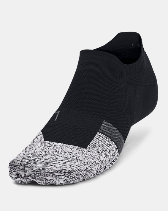 Men's UA ArmourDry™ Pro Ultra Low Tab 2-Pack Training Socks in Black image number 1